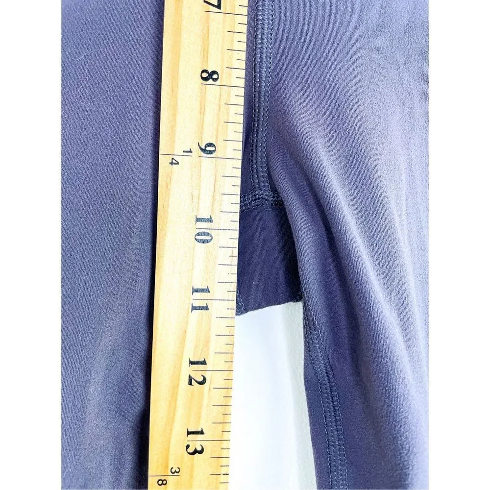 Athleta Powervita Elevation 7/8 Leggings Spring Night Purple Grey‎ Size S - Picture 5 of 13